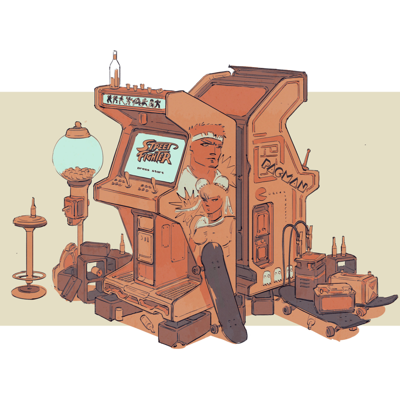 Illustration for article titled Ye Olde Video Gaemes
